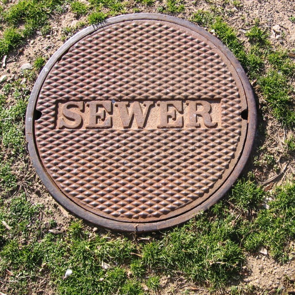 sewer manhole cover